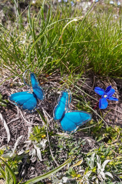 orecchini butterfly blu peccati veniali